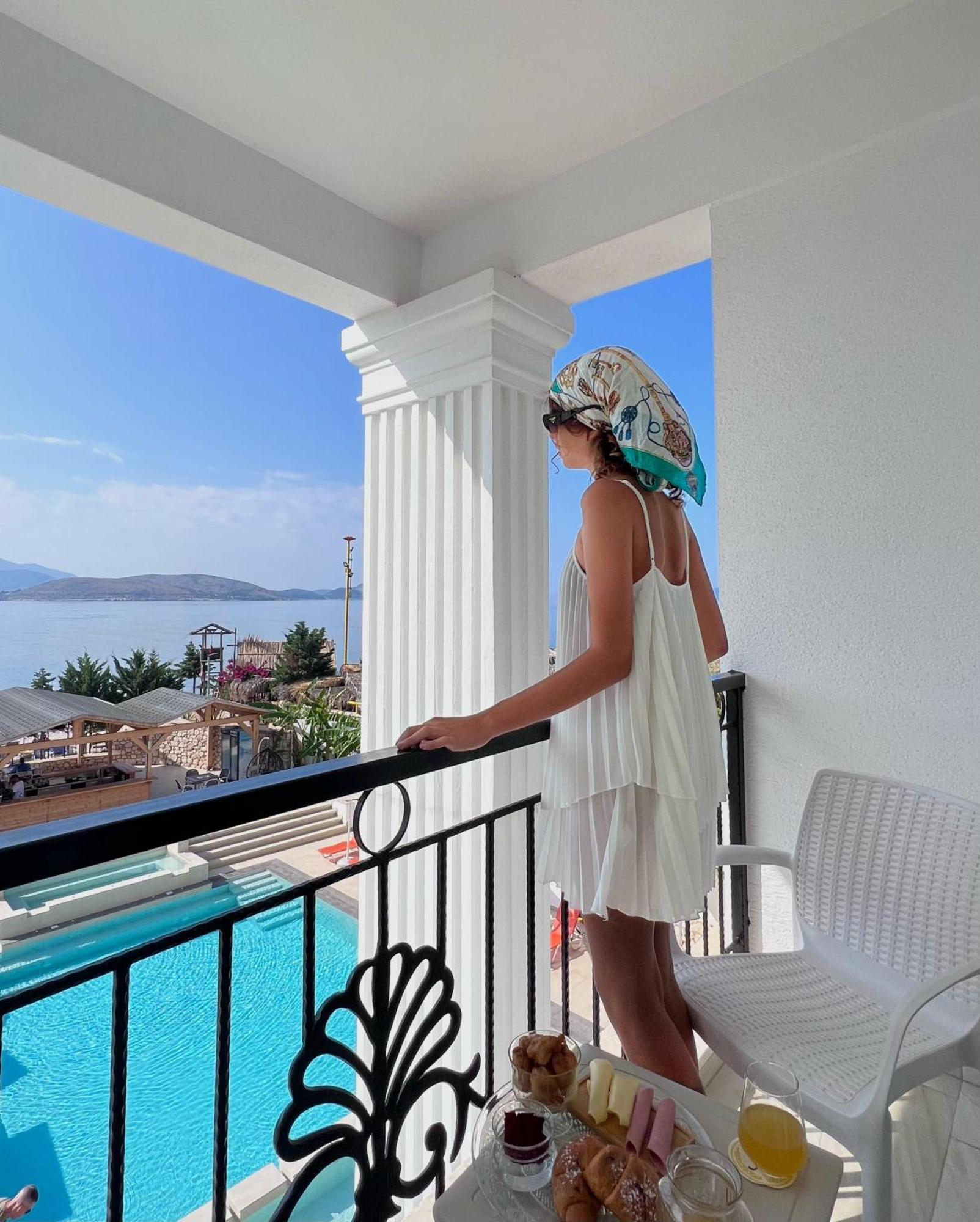 Hotel Vila Kalcuni Sarande Ngoại thất bức ảnh