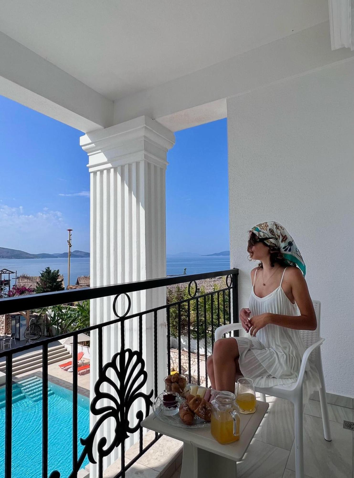 Hotel Vila Kalcuni Sarande Ngoại thất bức ảnh